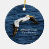 Amerikaans groots ornament van de Pelican (Voorkant)