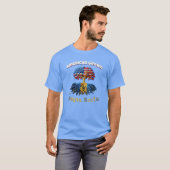 Amerikaans Grown - Bajan Roots T-shirt (Voorkant volledig)