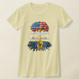 Amerikaans Grown - Bajan Roots Vrouwen T-shirt