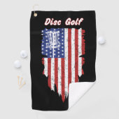 Amerikaans handdoek met een Golf-mandje (Insitu)