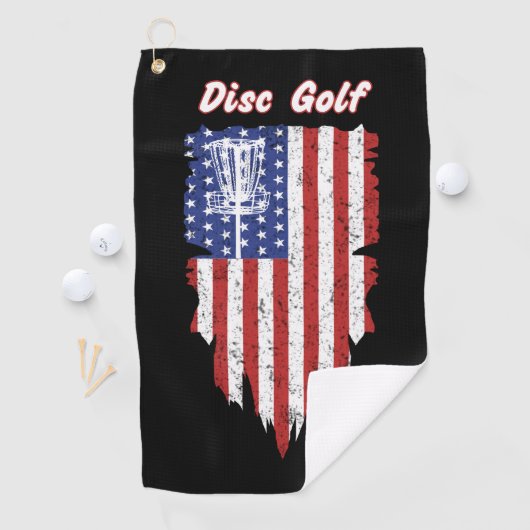Amerikaans handdoek met een Golf-mandje (Insitu)