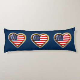 Amerikaans hart lichaamskussen