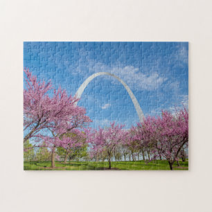 Amerikaans herkenningspunt-Gateway Arch Legpuzzel