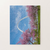 Amerikaans herkenningspunt-Gateway Arch Legpuzzel (Verticaal)