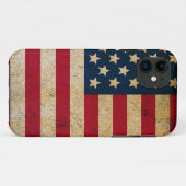 Amerikaans Hoesje met vlag (Achterkant (horizontaal))