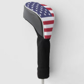 Amerikaans Hoesje van Amerikaanse vlag Golf Golfheadcover (Schuin)