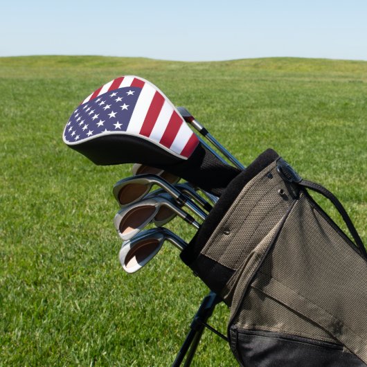 Amerikaans Hoesje van Amerikaanse vlag Golf Golfheadcover (Insitu)