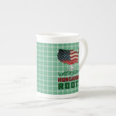 Amerikaans-Hongaarse rotsbeker Porselein Kop (Voorkant rechts)