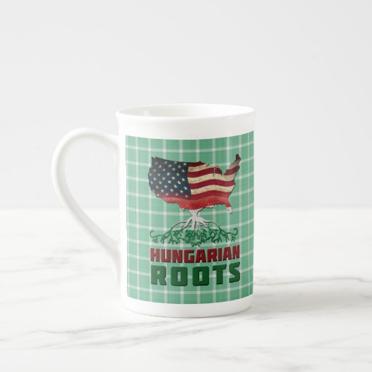 Amerikaans-Hongaarse rotsbeker Porselein Kop (Links)