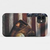 Amerikaans honkbal Case-Mate iPhone case (Achterkant (horizontaal))