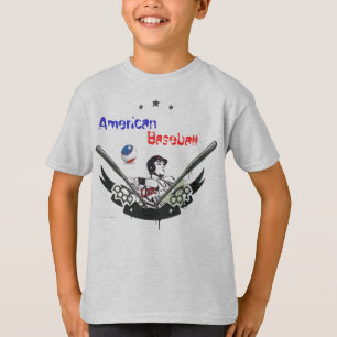 Amerikaans honkbal t-shirt