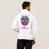 Amerikaans Hoodie (Achterkant volledig)