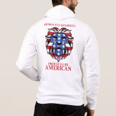 Amerikaans Hoodie (Achterkant)