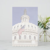 Amerikaans hoofdgebouw, Washington DC Briefpapier (Staand voorkant)