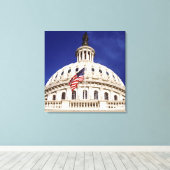 Amerikaans hoofdgebouw, Washington DC Canvas Afdruk (Insitu (Houten vloer))