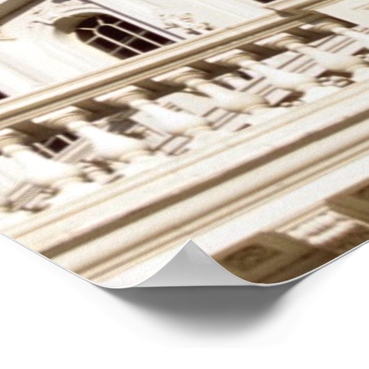 Amerikaans hoofdgebouw, Washington DC Poster (Hoek)