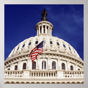 Amerikaans hoofdgebouw, Washington DC Poster