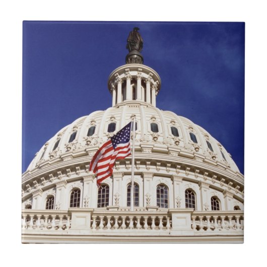 Amerikaans hoofdgebouw, Washington DC Tegeltje (Voorkant)