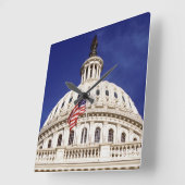 Amerikaans hoofdgebouw, Washington DC Vierkante Klok (Hoek)