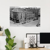 Amerikaans hotel, Dubuque, Iowa, 1940 Poster (Thuiskantoor)