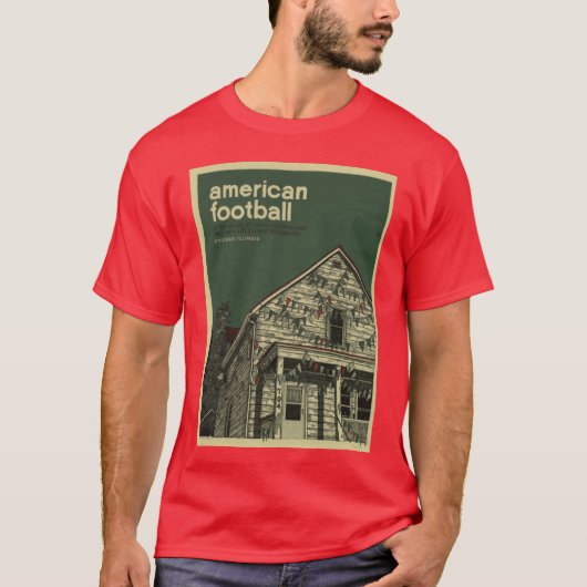 Amerikaans huis t-shirt (Voorkant)