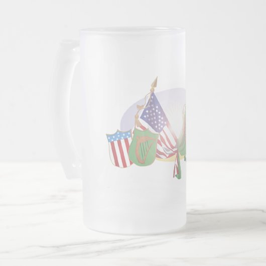 Amerikaans Iers Matglas Bierpul (Voorkant links)