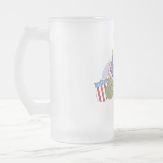 Amerikaans Iers Matglas Bierpul (Links)