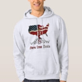 Amerikaans-Ierse Ancestry Hoodie (Voorkant)