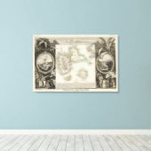 Amerikaans imperium canvas afdruk (Insitu (Houten vloer))