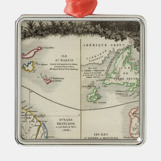 Amerikaans imperium metalen ornament (Voorkant)