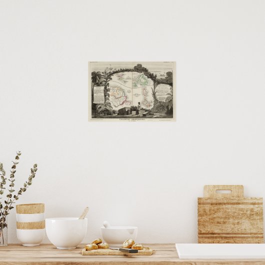 Amerikaans imperium poster (Keuken)