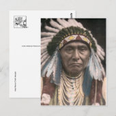 Amerikaans Indiaans Briefkaart (Voorkant / Achterkant)