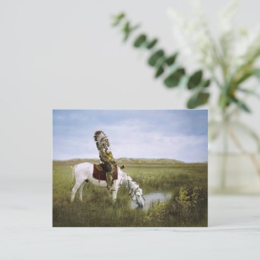 Amerikaans Indiaans Briefkaart (Staand voorkant)