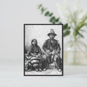 Amerikaans Indiaans Briefkaart (Staand voorkant)