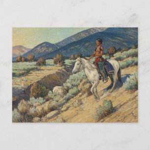 Amerikaans Indiaans Briefkaart