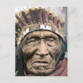 Amerikaans Indiaans Briefkaart (Voorkant)