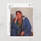 Amerikaans Indiaans Briefkaart (Voorkant / Achterkant)