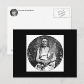 Amerikaans Indiaans Briefkaart (Voorkant / Achterkant)