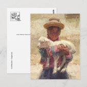 Amerikaans Indiaans Briefkaart (Voorkant / Achterkant)