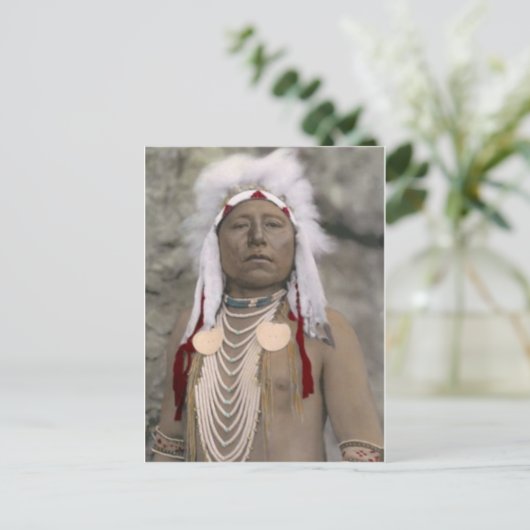 Amerikaans Indiaans Briefkaart (Staand voorkant)