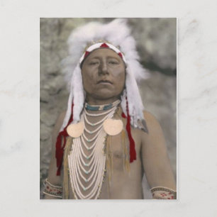 Amerikaans Indiaans Briefkaart