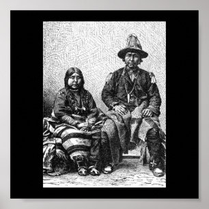 Amerikaans Indiaans Poster