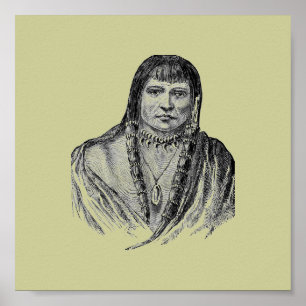 Amerikaans Indiaans Poster
