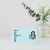 Amerikaans Indiaans Visitekaartje (Staand voorkant)