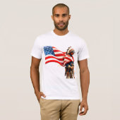 Amerikaans-indiaanse soldaat t-shirt (Voorkant volledig)