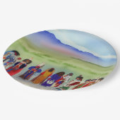 Amerikaans Indiaas Collectie Papieren Bordje (Gekanteld)