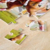 Amerikaans Indiaas Hersenbrood op paard Legpuzzel (Zijkant)