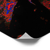 Amerikaans-Indiaas hoofdgrafisch portret Poster (Hoek)