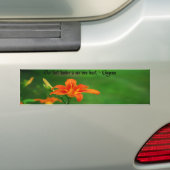 Amerikaans Indiaas Proverb Bumpersticker (Op auto)
