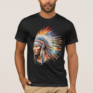 Amerikaans Indiaas T-shirt